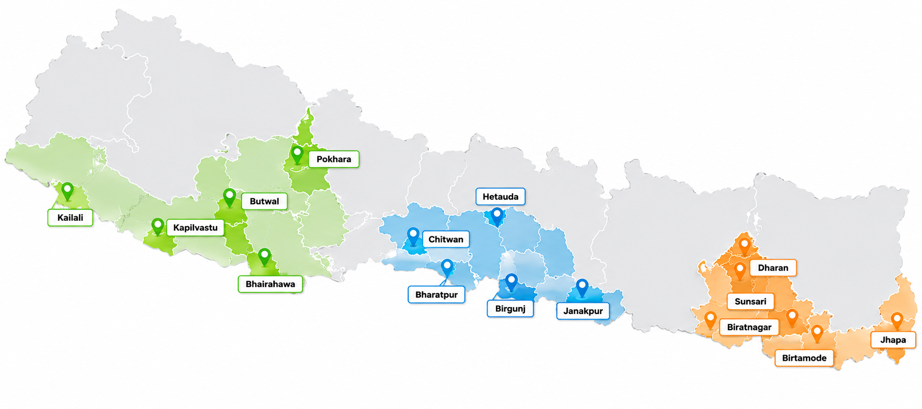 Nepal Map